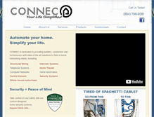 Tablet Screenshot of connec-inc.com
